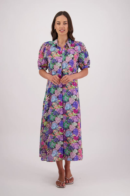BRIARWOOD Thelma Dress Hydrangea