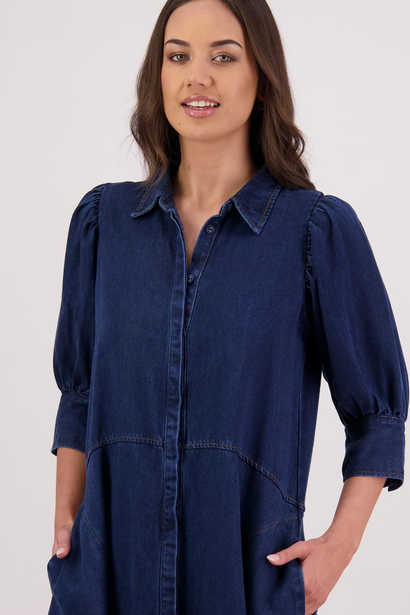BRIARWOOD Tommy Shirt Dress Denim