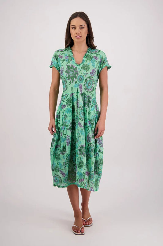 BRIARWOOD Tori Dress GreenFl
