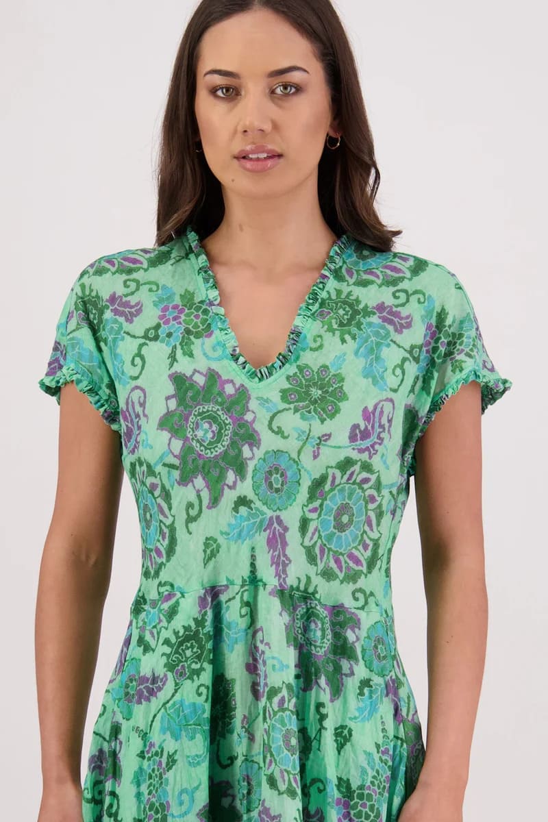 BRIARWOOD Tori Dress GreenFl