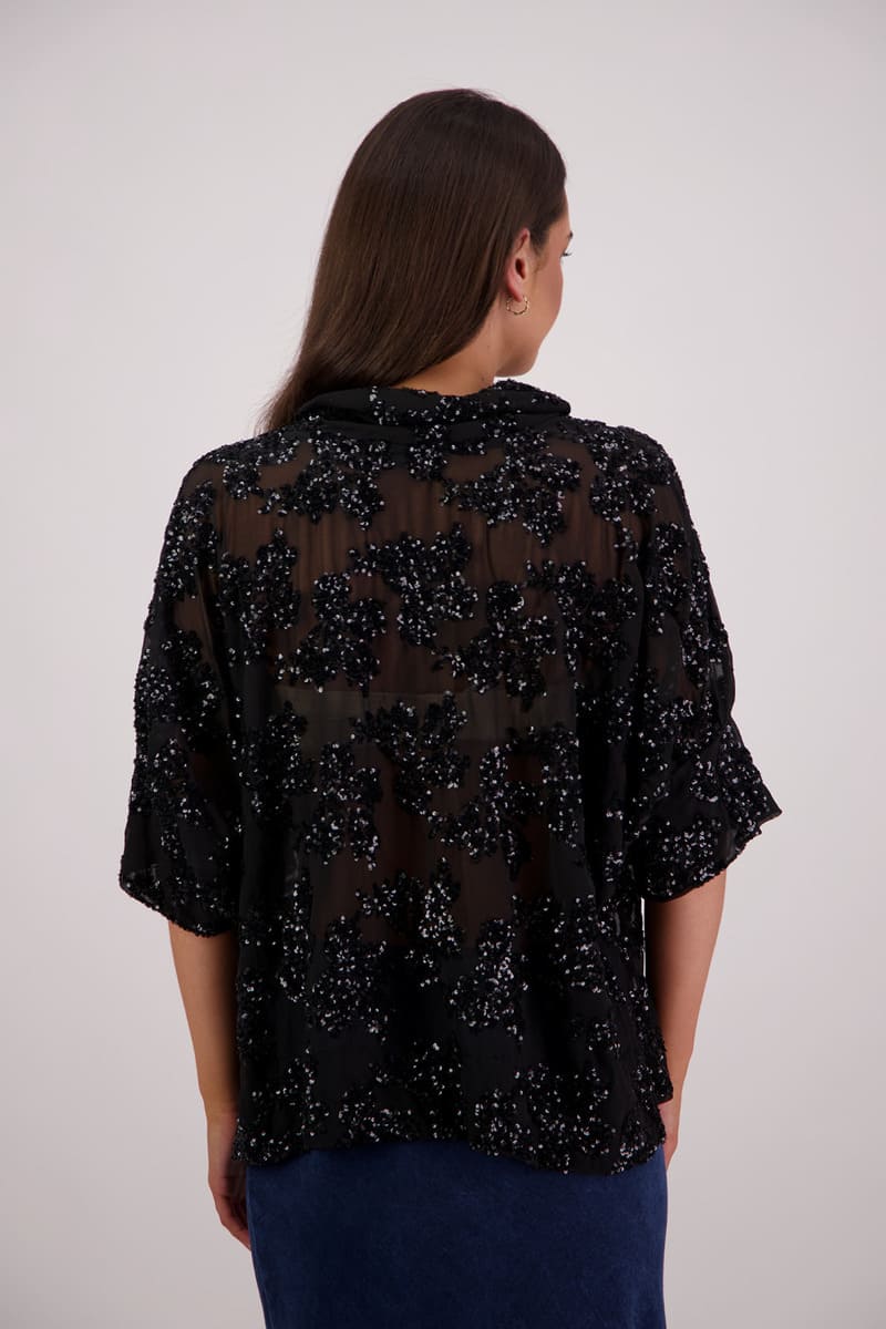 BRIARWOOD Treat Seq Top Black