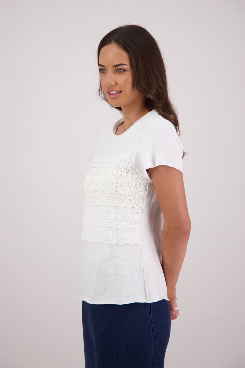 BRIARWOOD Trish Tee White