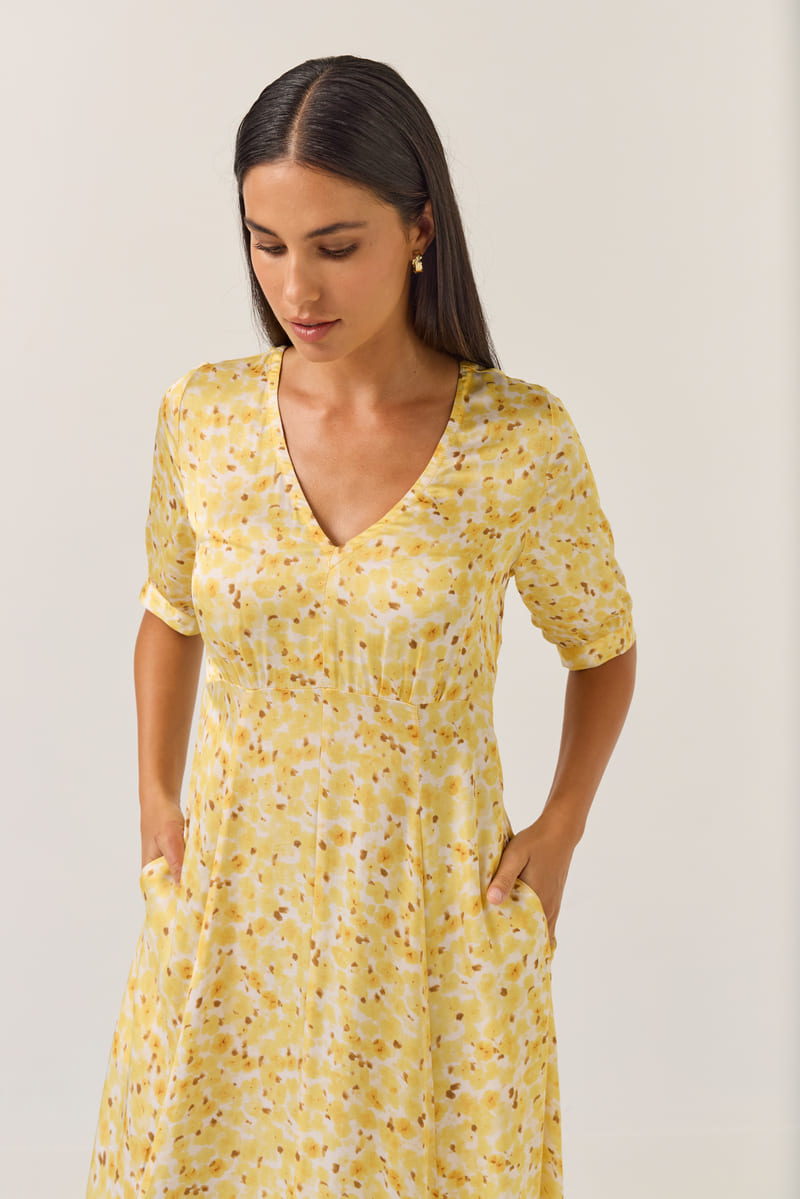 TUESDAY Dana Dress Ray Flower