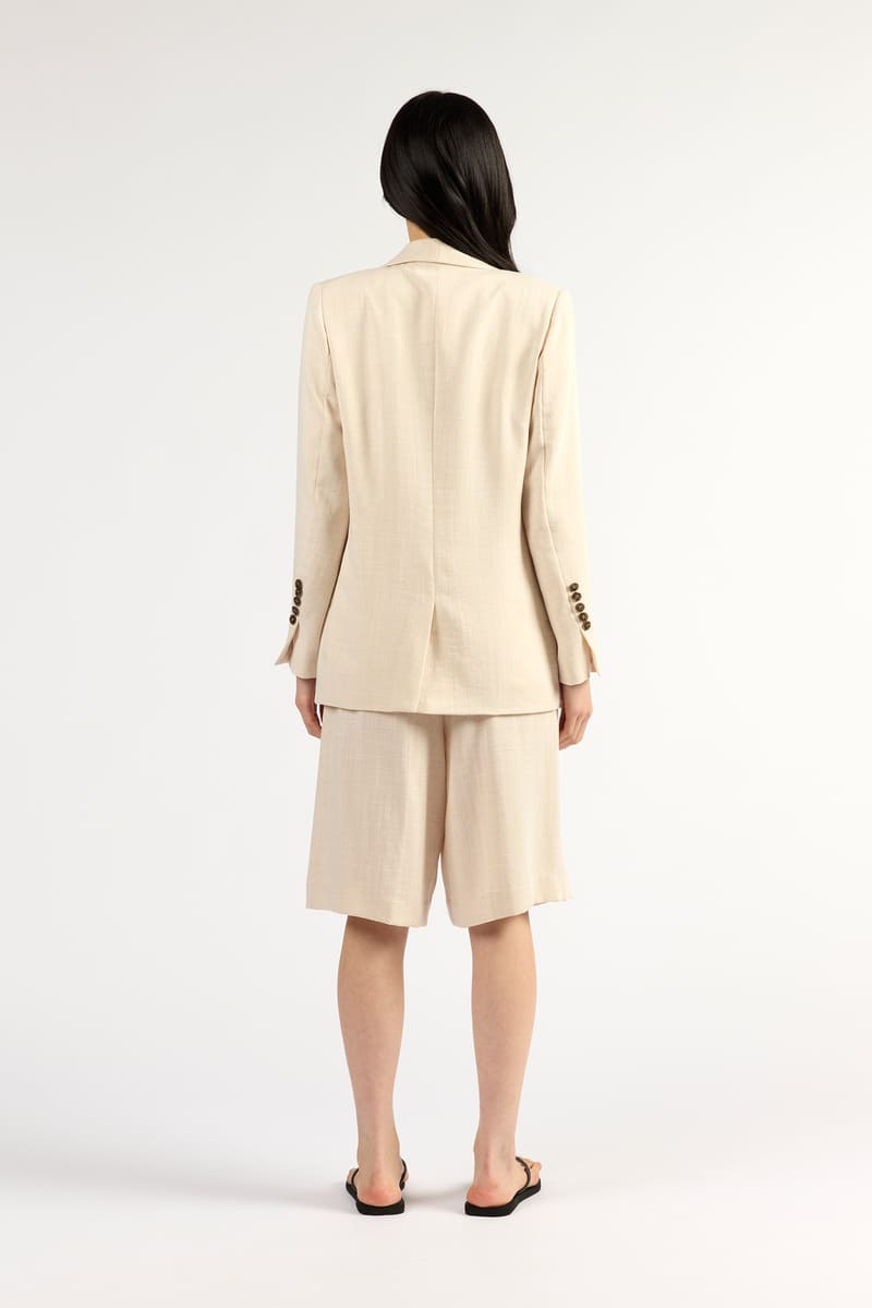 TUES Longline Blazer Oyster