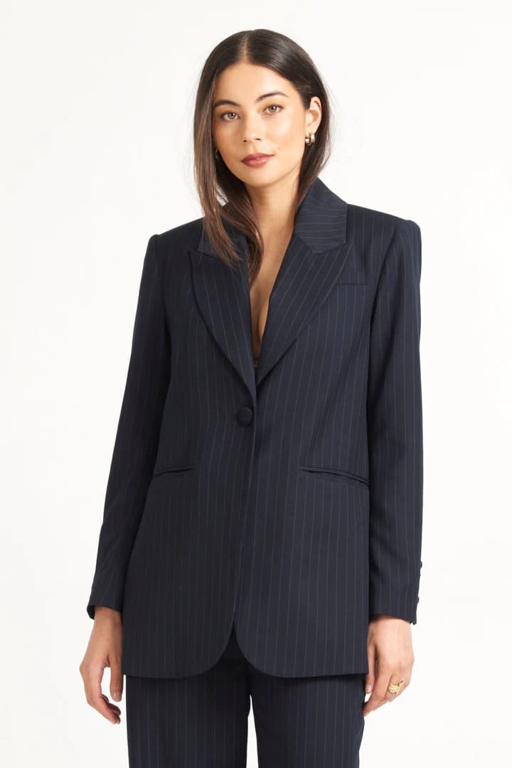 TUESDAY Paris Blazer Pinstripe