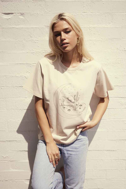 TUESDAY DesertM  Band Tee Nat