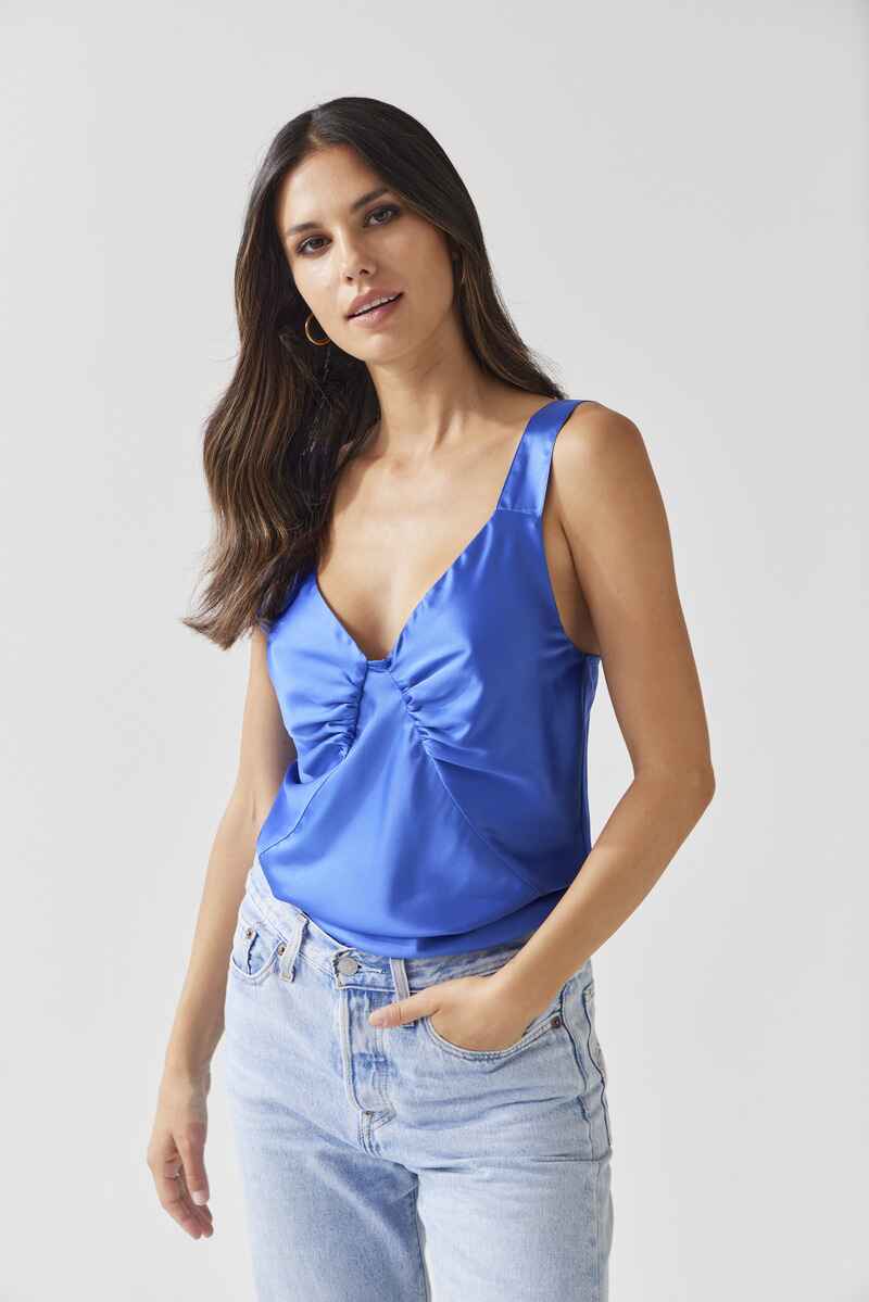 TUESDAY Riviera Cami Blue