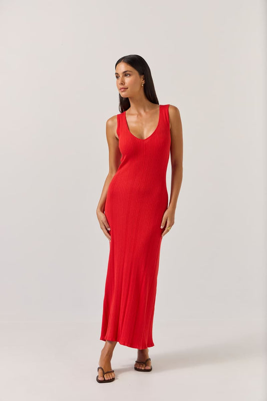 TUESDAY Manon Dress Chili