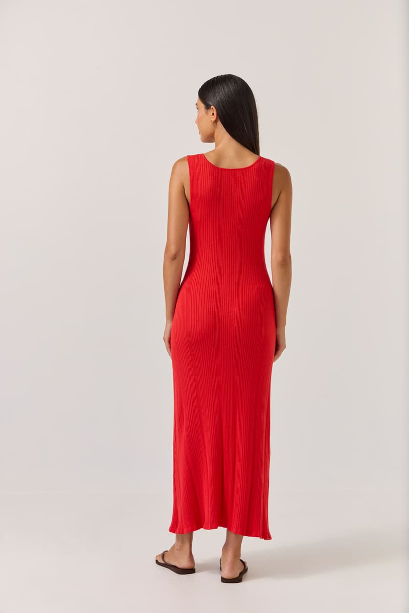 TUESDAY Manon Dress Chili