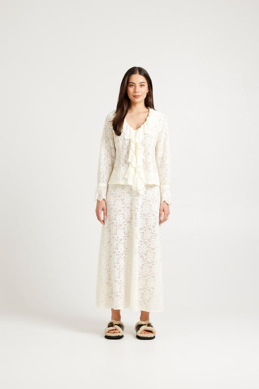 TUESDAY Bonnie Top ChantillyWh