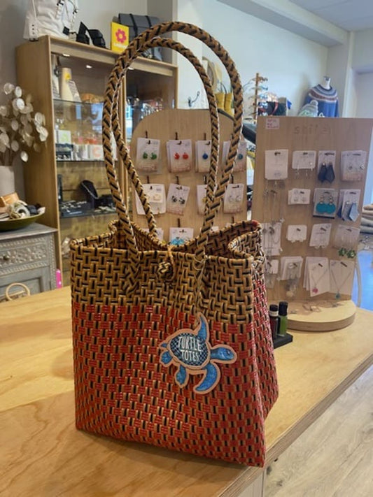 TURTLE TOTES Rip Tide Tote L