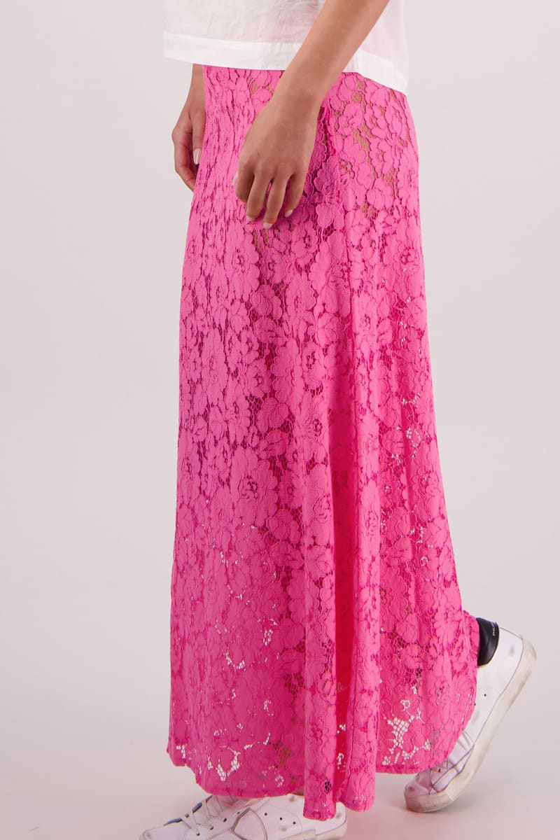 BRIARWOOD Twinkle Lace Skirt Pink