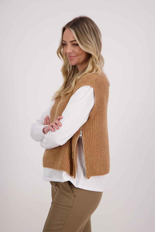 BRIARWOOD Vickie Vest Taupe