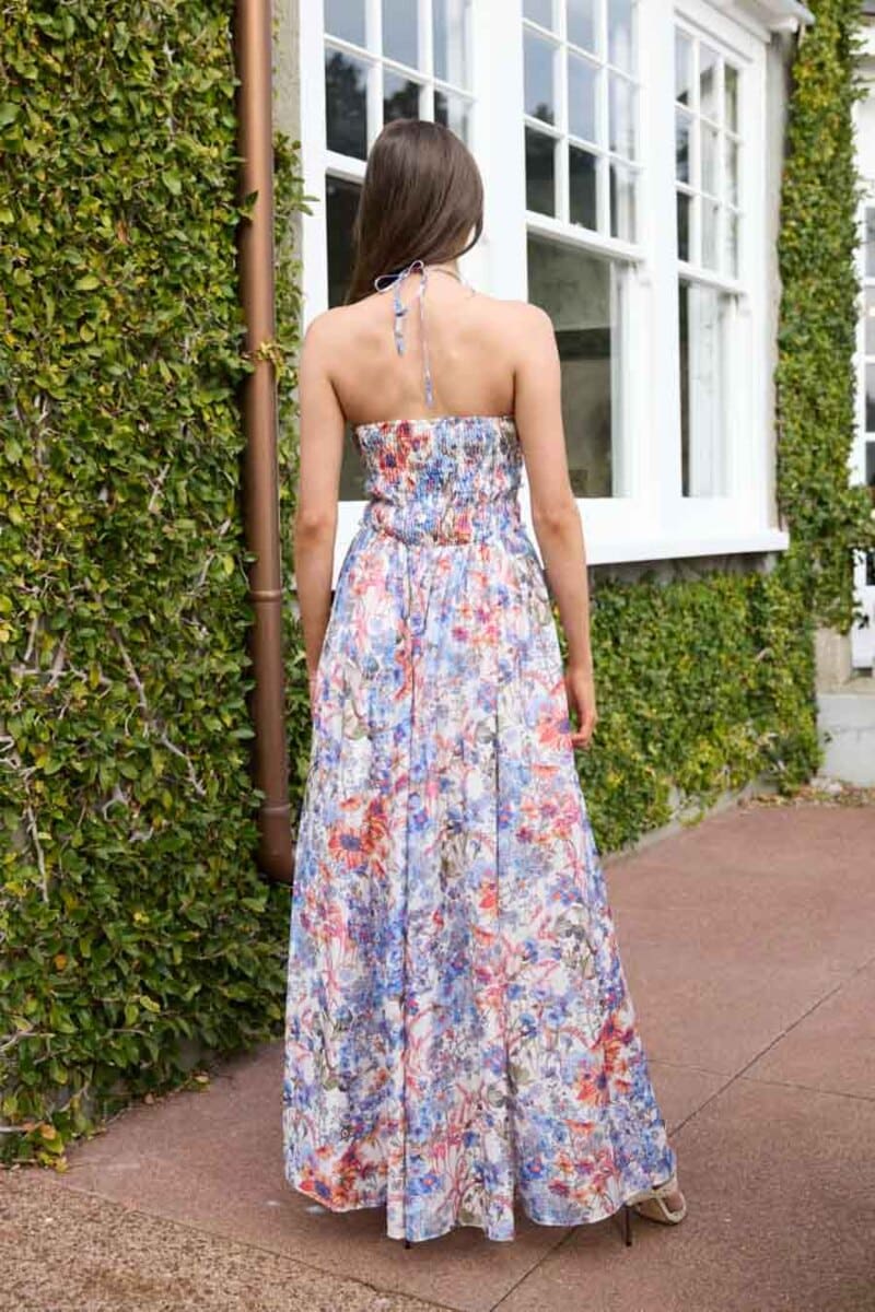 AUGUSTINE Posy Maxi Dress PearlBlue