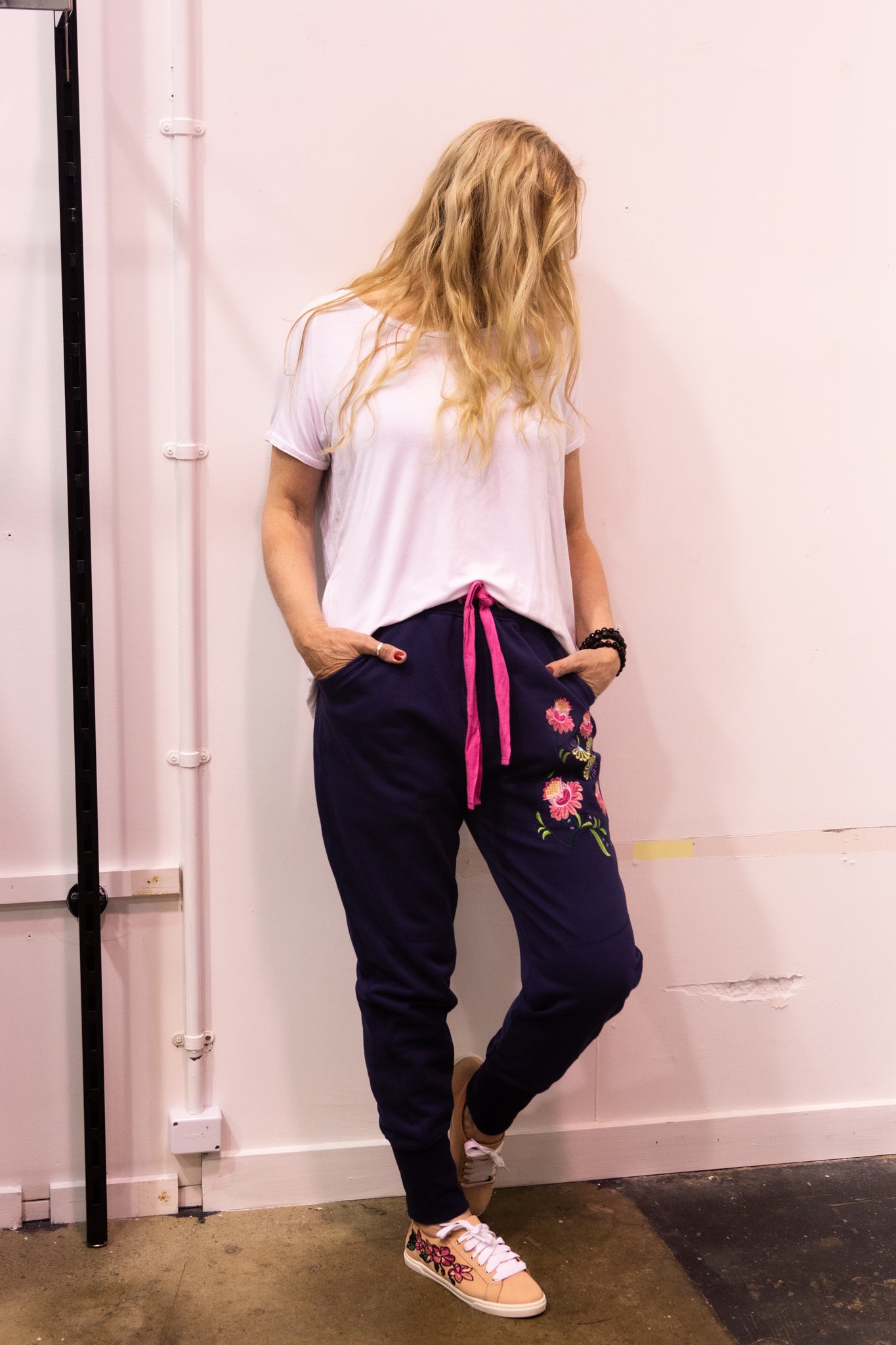 CHARLO Jane Emb Trackpant