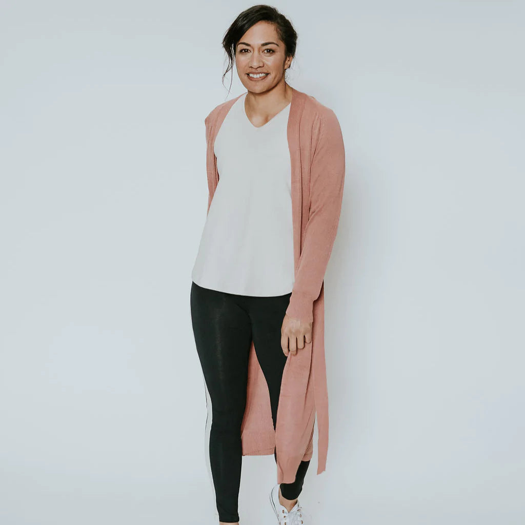 MOKE Duster Cardy Rose
