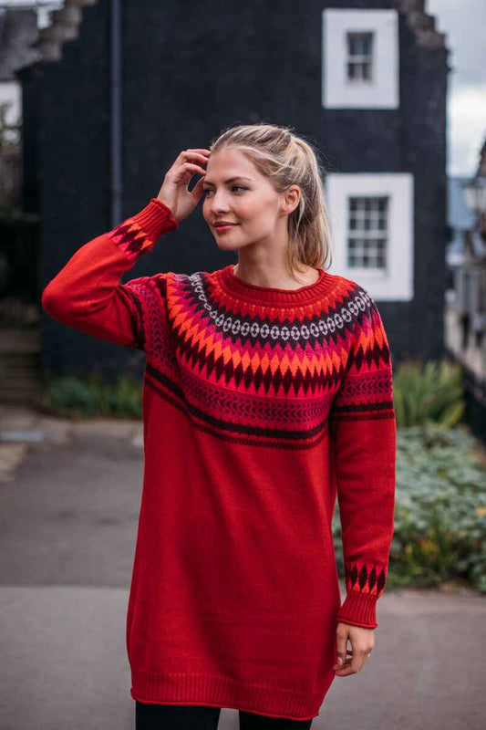 ERIBE Cairngorm Dress Rosehip