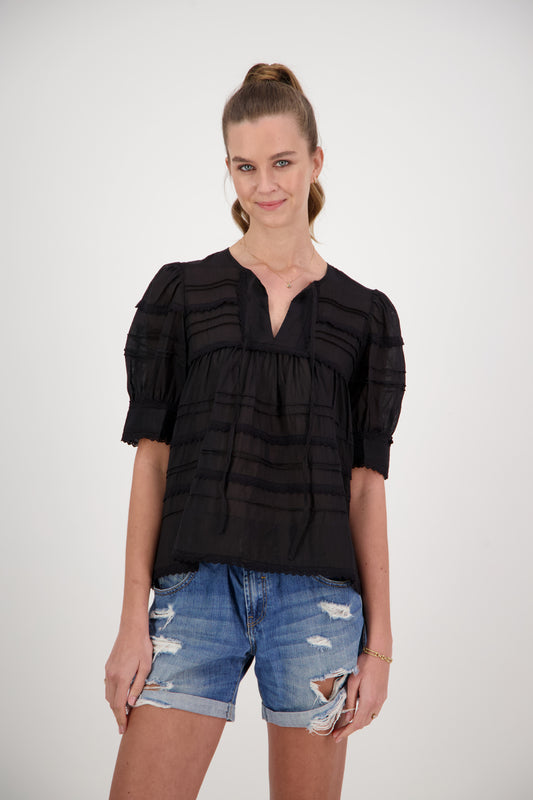 BRIARWOOD Terri Top Black