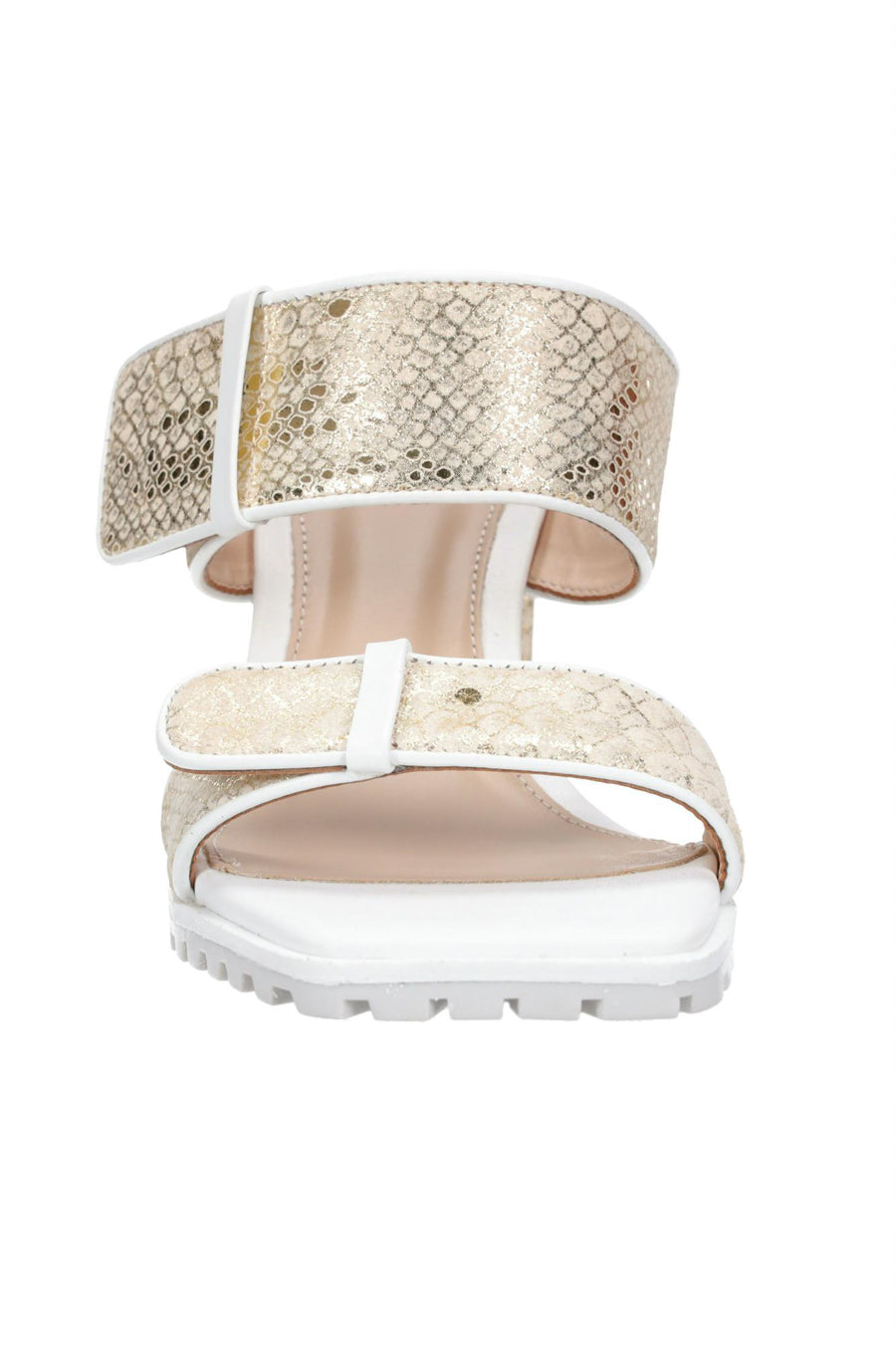 HEY MON Billie White Snake Heel