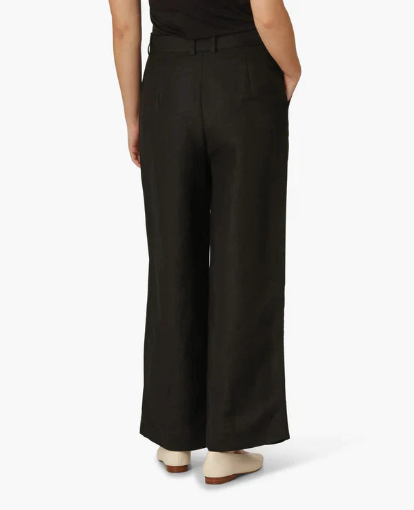 NOA NOA Linen Pants Black