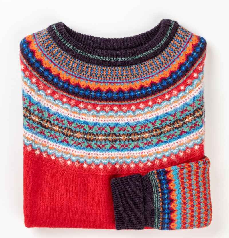ERIBE Alpine Sweater Crabapple (long)