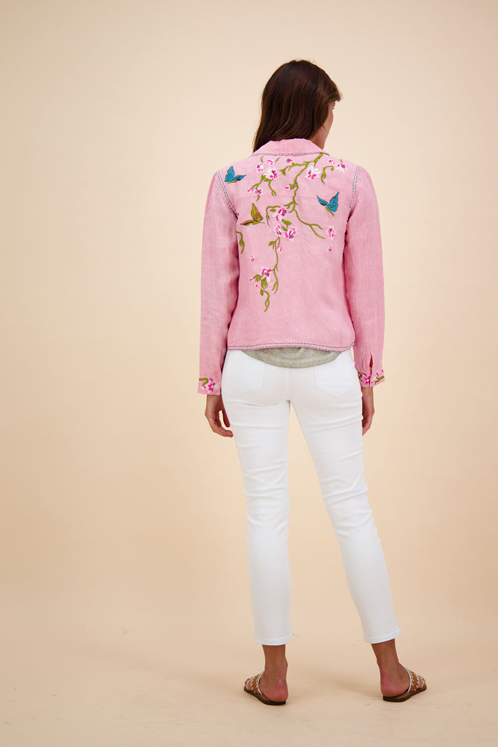 RUBYYAYA Blossom Pink Jacket