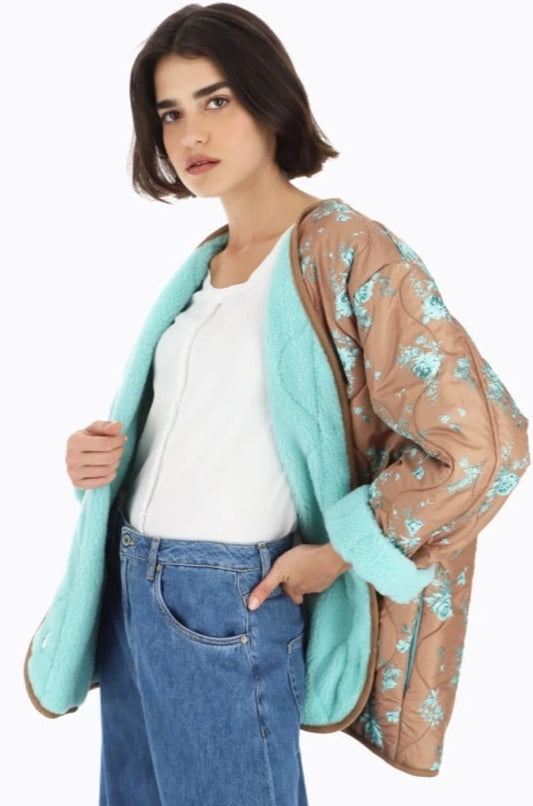 DIXIE Rose Print Jacket