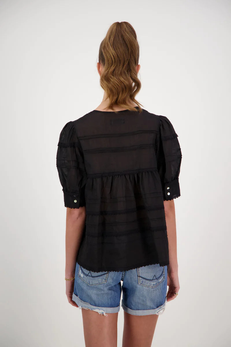 BRIARWOOD Terri Top Black