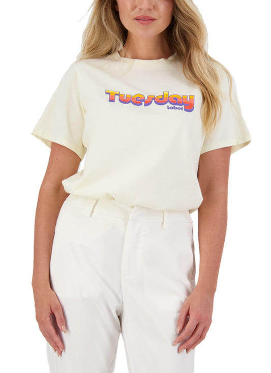 TUESDAY Fashion Tee Butter