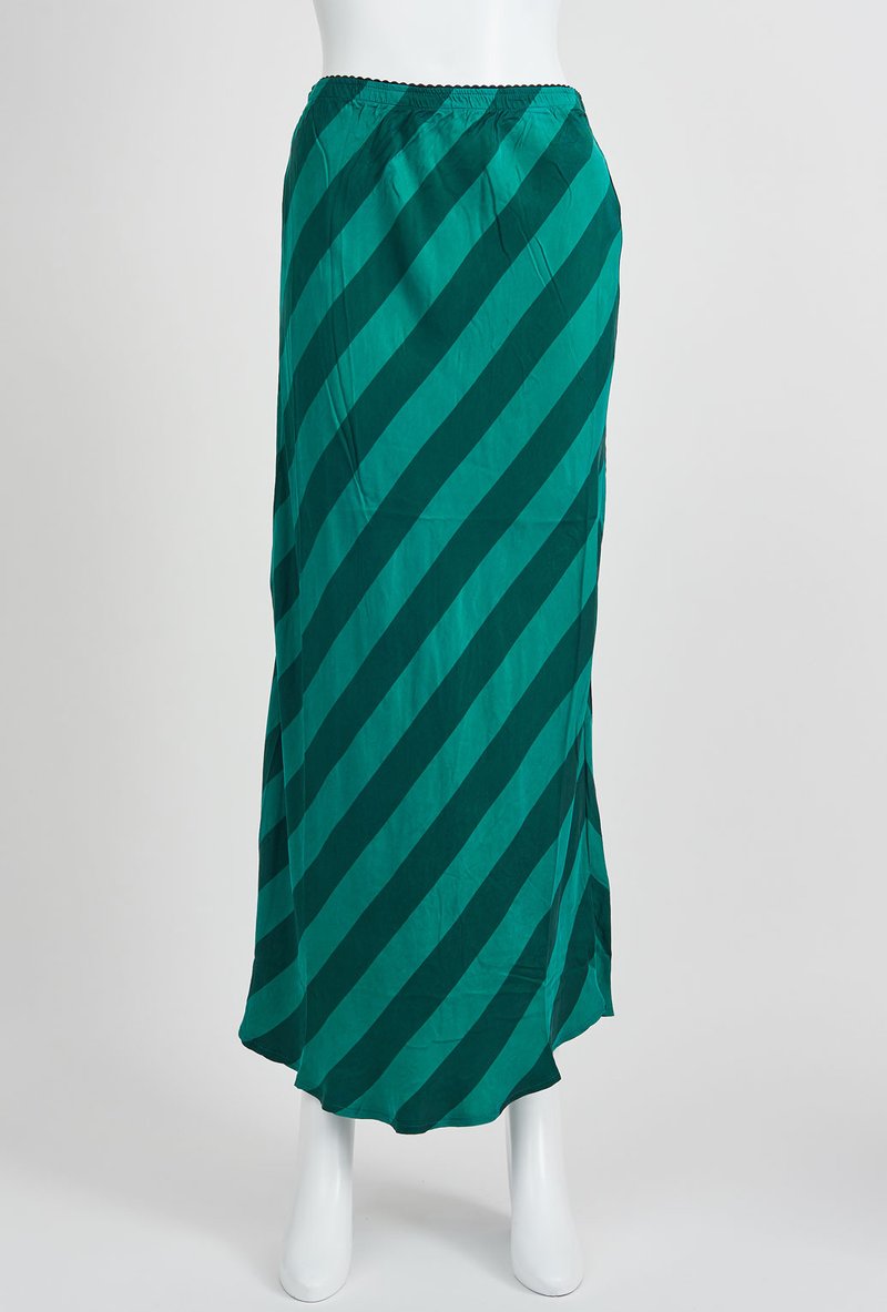 BRIARWOOD Hattie Stripe Skirt Emerald