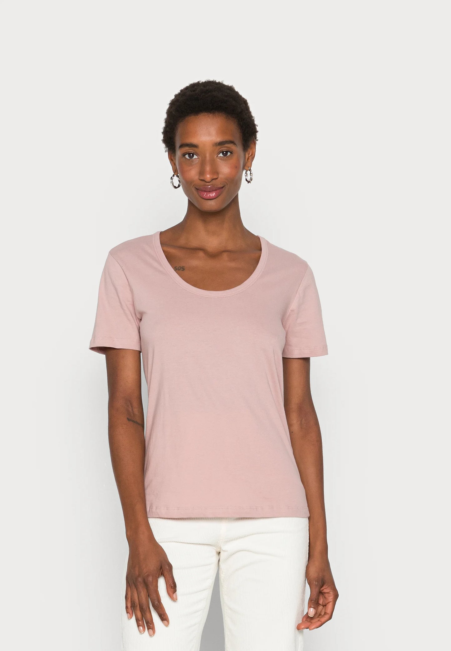 NOA NOA Jersey Tee Rose