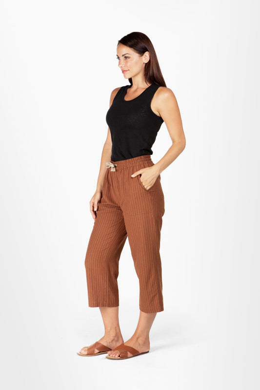 BRAINTREE Hemp Pants Rust
